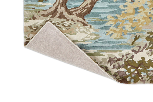 Brink & Campman Sanderson Ancient Blue/Beige/Brown 8'2" x 11'6"