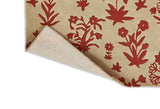 Brink & Campman Sanderson Woodland White/Red 8'2" x 11'6"