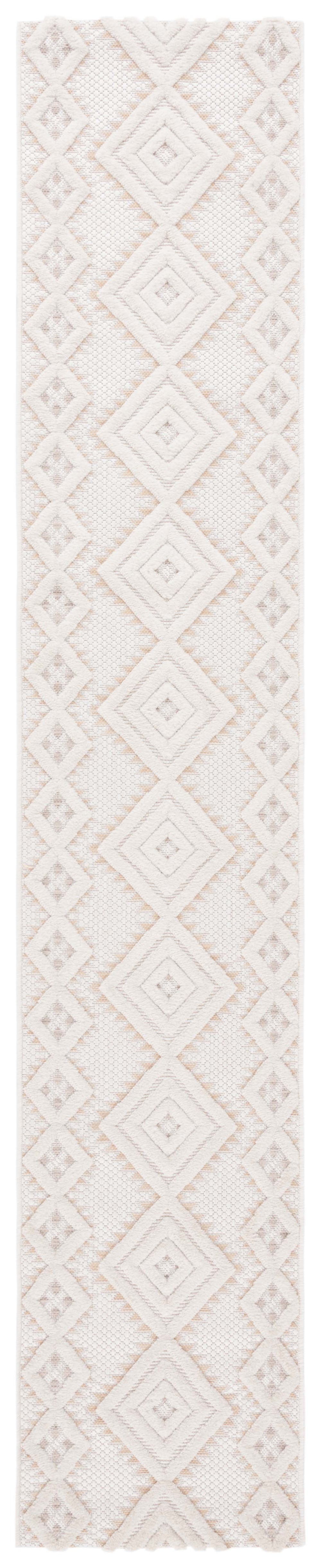 Safavieh Santorini Area Rug - Durable, Elegant Design In Soft Hues For Indoor/Outdoor Spaces, 8'x10' Size Ivory ,Beige 88% Polypropylene,12% Polyester San106a-4