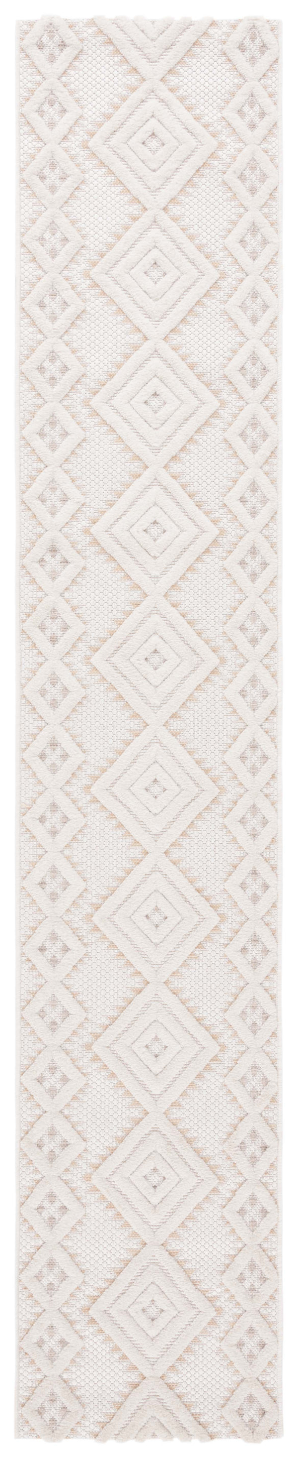 Safavieh Santorini Area Rug - Durable, Elegant Design In Soft Hues For Indoor/Outdoor Spaces, 8'x10' Size Ivory ,Beige 88% Polypropylene,12% Polyester San106a-4