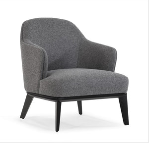 Soho Concept Saphire Armchair - Luxurious Dark Grey Upholstery, Sturdy Frame, 10-year Guarantee, Made In Turkiye Dark Grey  Soho-concept-dining-chair-12602