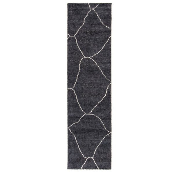 Jaipur Living Jaipur Living Carmine Hand-loomed Rayon Area Rug Moroccan Lattice for Modern Rooms 2'6" x 10' RUG142778