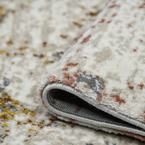 Savannah Abstract Power-loomed Polypropylene Rug with Carved High-low Pile Texture for Any Room