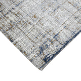 AMER Rugs Savannah Dylanne SAV-4 Power-Loomed Machine Made Polypropylene Modern & Contemporary Abstract Rug Gold 5'3" x 7'9"