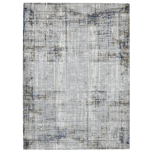 AMER Rugs Savannah Dylanne SAV-4 Power-Loomed Machine Made Polypropylene Modern & Contemporary Abstract Rug Gold 5'3" x 7'9"