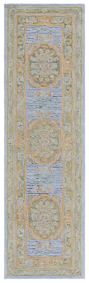 Safavieh Savonnerie Elegant Hand-tufted Runner Rug – Luxurious Floral Design For Timeless Home Decor Pink ,Gold 80% Wool 20% Cotton Sav401m-28