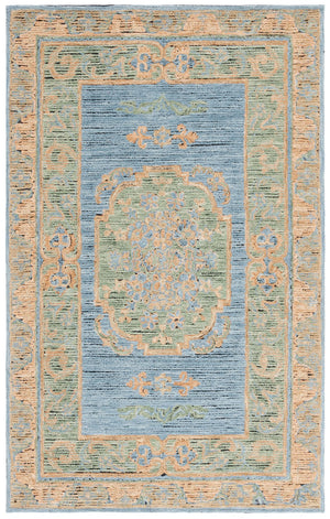 Safavieh Savonnerie Elegant Hand-tufted Runner Rug – Luxurious Floral Design For Timeless Home Decor Pink ,Gold 80% Wool 20% Cotton Sav401m-5