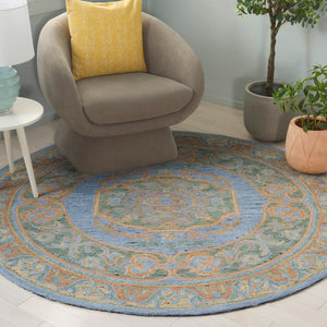 Safavieh Savonnerie Luxurious Hand-tufted Area Rug With Floral Motifs - Elegant Comfort For Any Space Pink ,Gold 80% Wool 20% Cotton Sav401m-8