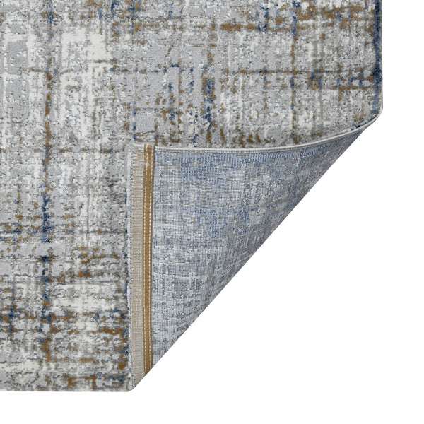 Savannah Abstract Power Loomed High Low Pile Rug for Modern Living Rooms and Hallways