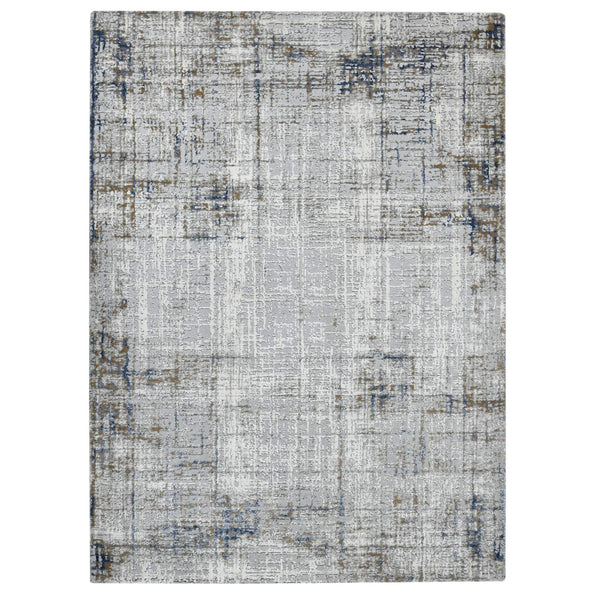 AMER Rugs Savannah Abstract Power Loomed High Low Pile Rug for Modern Living Rooms and Hallways 5'3" X 7'9" SAV45379