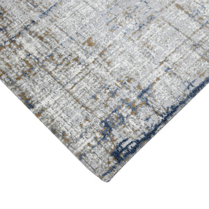 Savannah Abstract Power Loomed High Low Pile Rug for Modern Living Rooms and Hallways