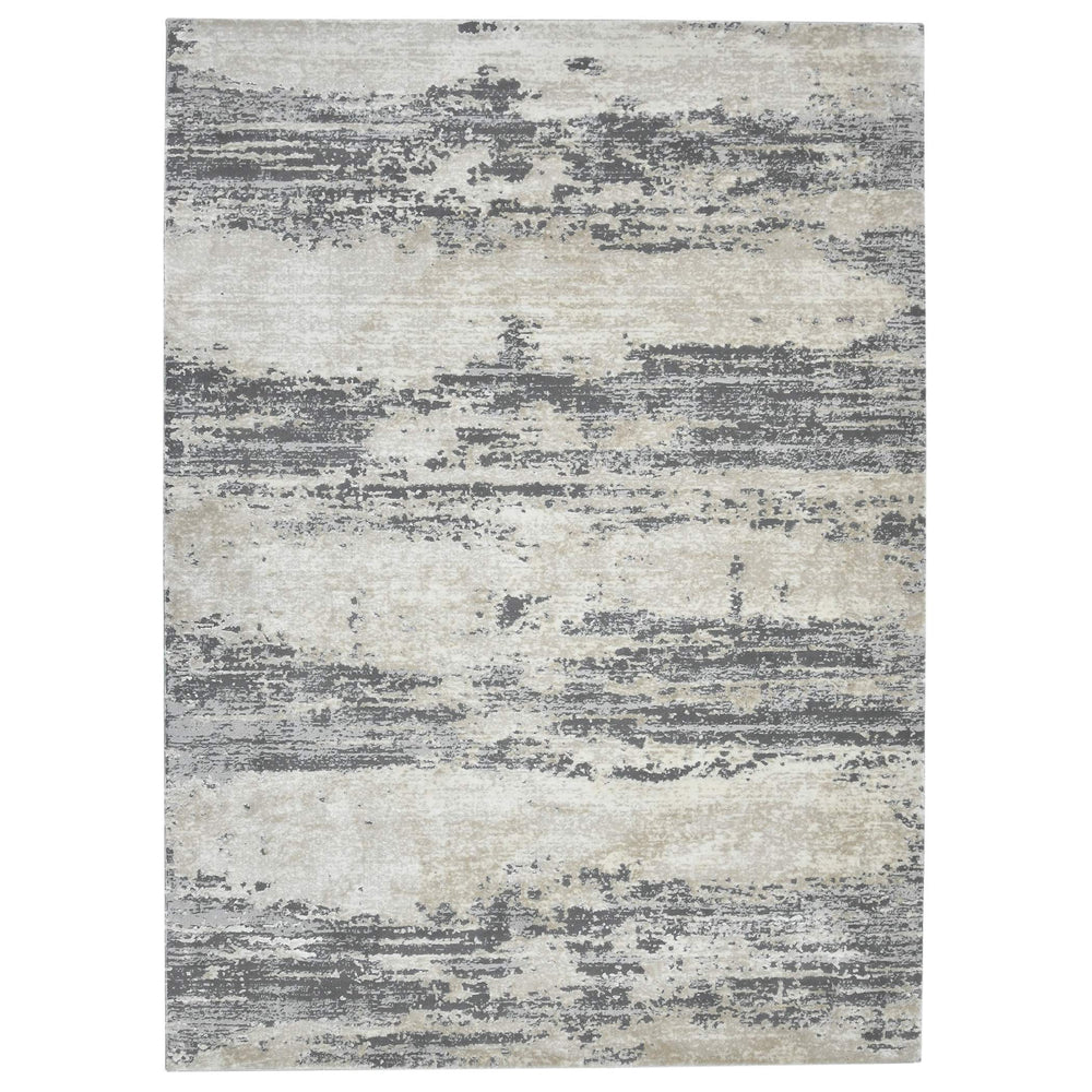 AMER Rugs Savannah Abstract Power Loomed Area Rug with Carved High Low Pile Texture for Modern Decor 2' X 3' SAV50203