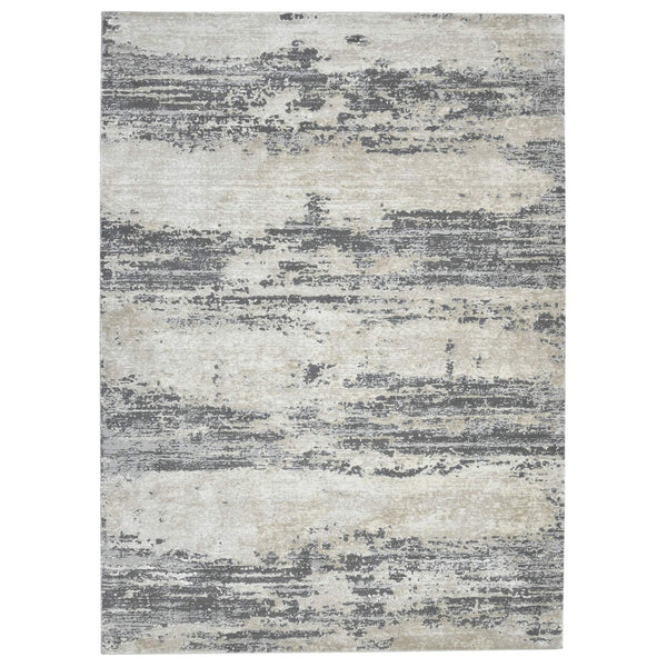AMER Rugs Savannah Abstract Power Loomed Area Rug with Carved High Low Pile Texture for Modern Decor 2' X 3' SAV50203