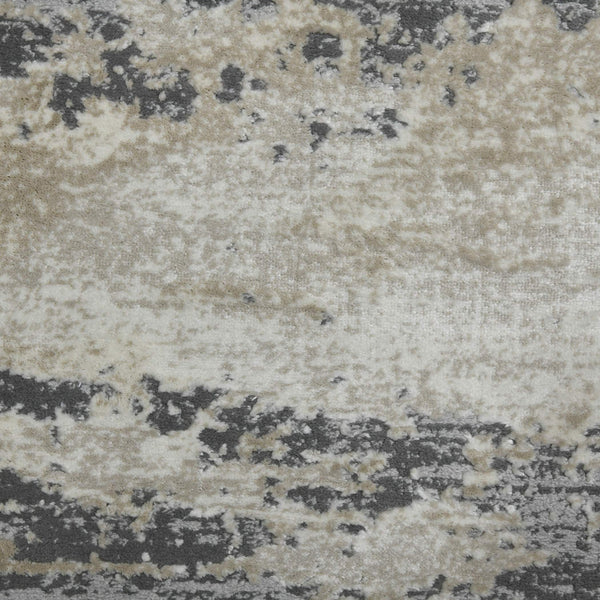 Savannah Abstract Power Loomed Area Rug with Carved High Low Pile Texture for Modern Decor
