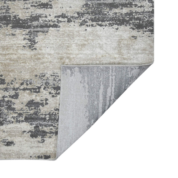 Savannah Abstract Power Loomed Area Rug with Carved High Low Pile Texture for Modern Decor