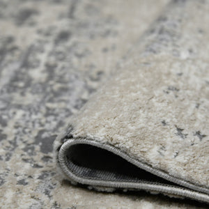 Savannah Abstract Power Loomed Area Rug with Carved High Low Pile Texture for Modern Decor