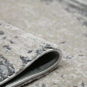 Savannah Abstract Power Loomed Area Rug with Carved High Low Pile Texture for Modern Decor