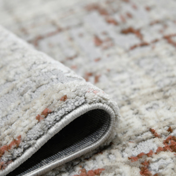 Savannah Abstract Power-loomed Polypropylene Rug with Carved High-low Pile for Any Room