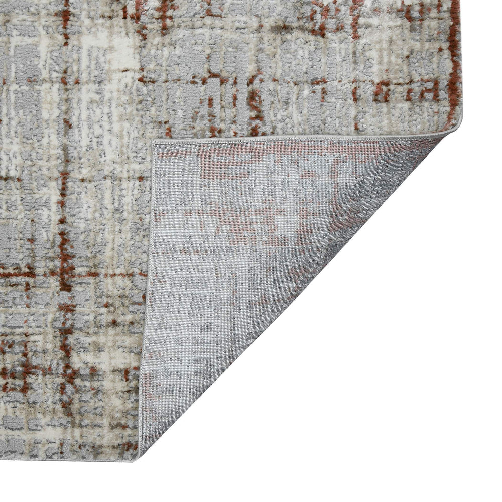 AMER Rugs Savannah Abstract Power-loomed Polypropylene Rug with Carved High-low Pile for Any Room 8'10" X 11'10" SAV68101110