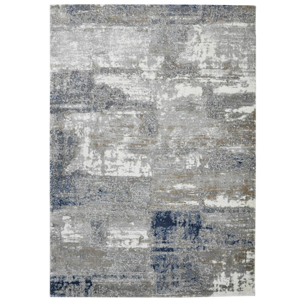 AMER Rugs Savannah Abstract Power-loomed Polypropylene Rug with Carved High-low Pile for Modern Rooms SAV85379