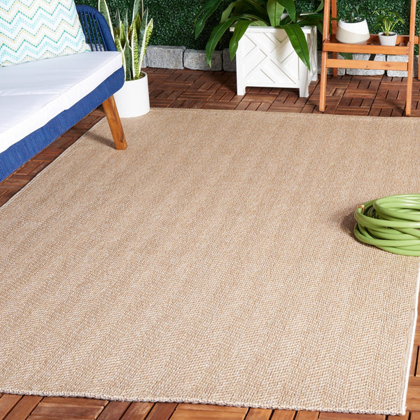 Safavieh Sisal All-Weather 402 Power Loomed Indoor / Outdoor Rug X23 Natural 9' x 12'
