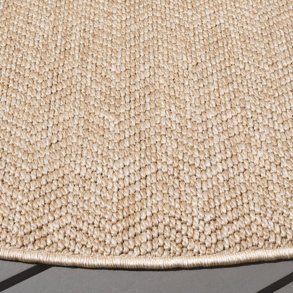 Safavieh Sisal Inspired All Weather Polypropylene Round Rug for Living Rooms and Sunrooms 5'-3" x 5'-3" Round SAW402B-5R
