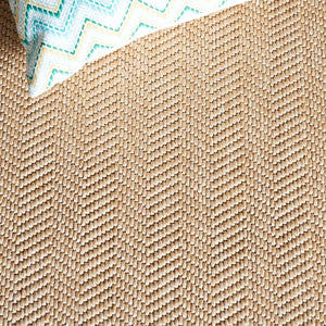 Safavieh Sisal Inspired All Weather Polypropylene Round Rug for Living Rooms and Sunrooms 5'-3" x 5'-3" Square SAW402B-5SQ