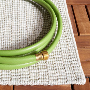 Safavieh Sisal Inspired Ivory Square Rug Power Loomed Polypropylene for Living and Dining Rooms SAW420A-5SQ
