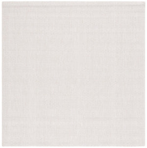 Safavieh Sisal Inspired Ivory Polypropylene Square Area Rug Neutral Texture for Living Dining Rooms SAW420A-8SQ
