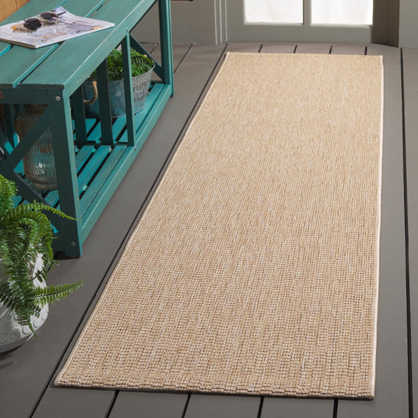 Safavieh Sisal Elegant Area Rug In Natural Tones - Luxurious Power Loomed Design For Any Home Decor Style Natural 95% Polypropylene,5% Polyester Saw420b-211