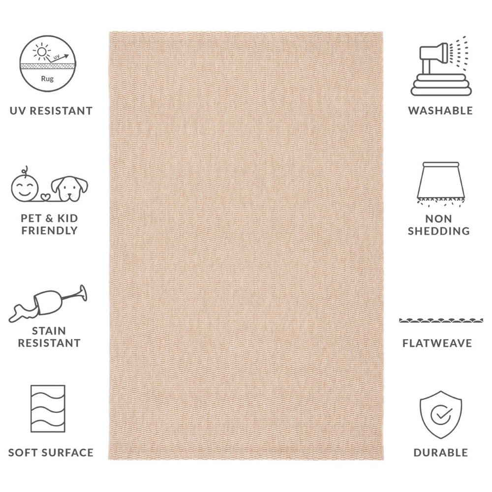 Safavieh Sisal Elegant Area Rug In Natural Tones - Luxurious Power Loomed Design For Any Home Decor Style Natural 95% Polypropylene,5% Polyester Saw420b-211