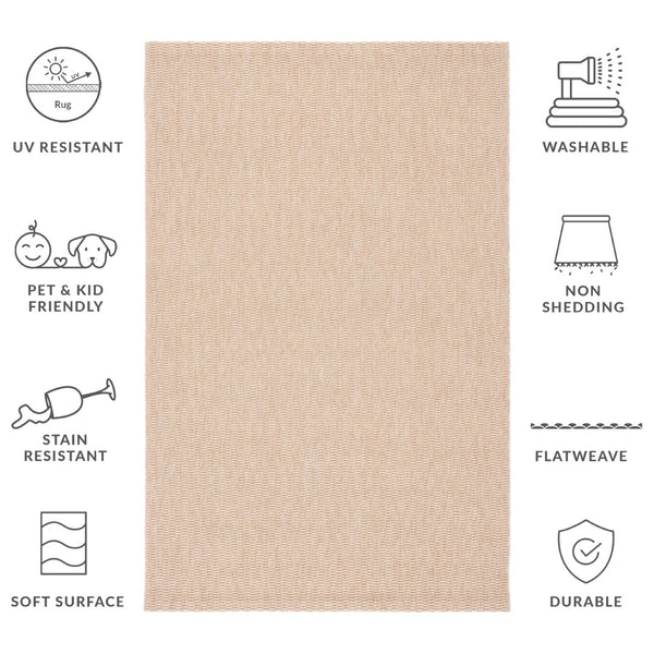 Safavieh Sisal Elegant Area Rug In Natural Tones - Luxurious Power Loomed Design For Any Home Decor Style Natural 95% Polypropylene,5% Polyester Saw420b-211