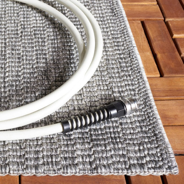 Safavieh Sisal All-Weather Polypropylene Runner Rug for Entryways in Charcoal Grey 2'-2" x 9'-0" SAW420F-29