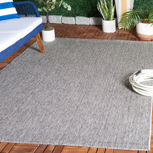 Safavieh Sisal Dark Grey 3X5 Low-Profile Area Rug — All-Weather Polypropylene, Stain-Resistant, Modern Textured Look SAW420F-3