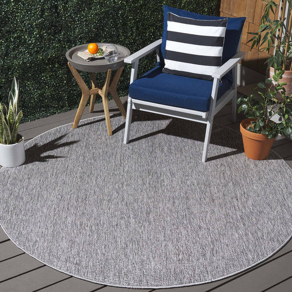 Safavieh Sisal Dark Grey 3X5 Low-Profile Area Rug — All-Weather Polypropylene, Stain-Resistant, Modern Textured Look SAW420F-3