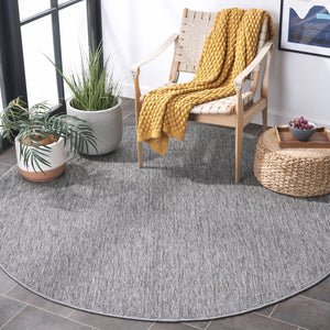 Safavieh Sisal Dark Grey 3X5 Low-Profile Area Rug — All-Weather Polypropylene, Stain-Resistant, Modern Textured Look SAW420F-3
