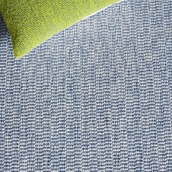 Safavieh Sisal Power Loomed Polypropylene Area Rug Solid Blue Low Pile Living Room Anchor SAW420M-10