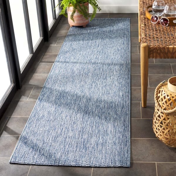 Safavieh Sisal Timeless Blue Area Rug — Power-Loomed, Low-Profile All-Weather Polypropylene Blend Rug 3'-0" x 5'-0" SAW420M-3