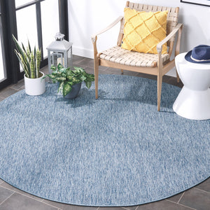 Safavieh Sisal Timeless Blue Area Rug — Power-Loomed, Low-Profile All-Weather Polypropylene Blend Rug 3'-0" x 5'-0" SAW420M-3