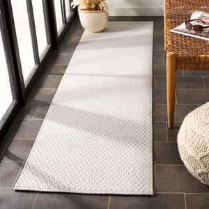 Safavieh Sisal Elegant Ivory Runner Rug For Hallways - Power Loomed, Plush Texture, Timeless Style & Comfort Ivory 95% Polypropylene,5% Polyester Saw460a-3