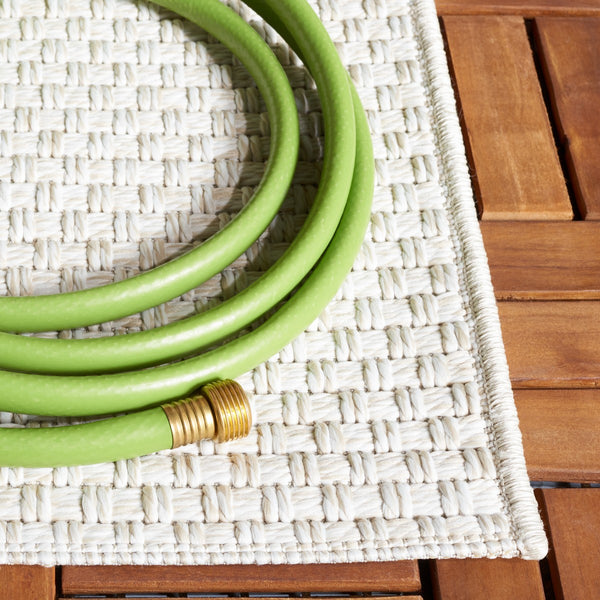 Safavieh Sisal All-Weather 460 Power Loomed Indoor / Outdoor Rug X23 Ivory 9' x 12'