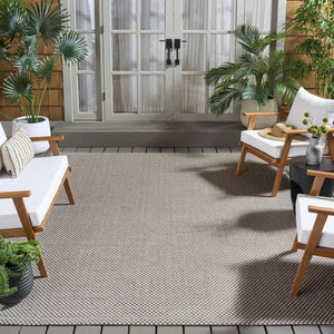 Safavieh Sisal Inspired Power Loomed Area Rug Organic Texture for Living and Dining Spaces SAW460B-10