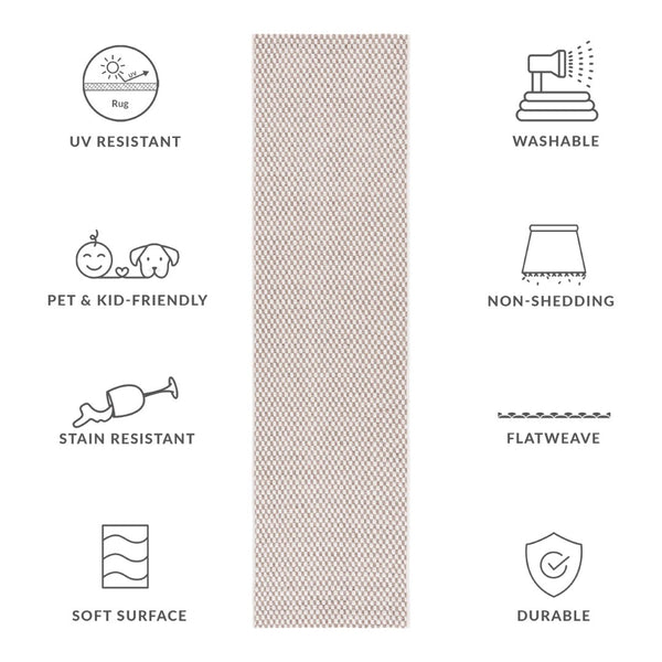 Safavieh Sisal Elegant Ivory Runner Rug For Hallways - Power Loomed, Plush Texture, Timeless Style & Comfort Natural ,Ivory 95% Polypropylene,5% Polyester Saw460b-29