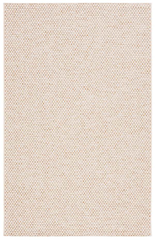 Safavieh Sisal All-Weather 460 Power Loomed Indoor / Outdoor Rug X23 Natural / Ivory 9' x 12'