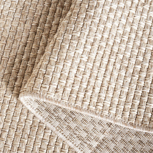 Safavieh Sisal All-Weather 460 Power Loomed Indoor / Outdoor Rug X23 Beige 9' x 12'