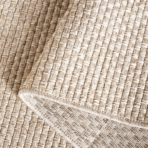 Safavieh Sisal All-Weather 460 Power Loomed Indoor / Outdoor Rug X23 Beige 9' x 12'