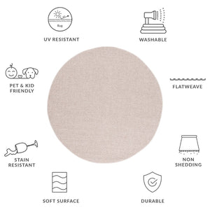 Safavieh Sisal Elegant Ivory Runner Rug For Hallways - Power Loomed, Plush Texture, Timeless Style & Comfort Beige 95% Polypropylene,5% Polyester Saw460c-10