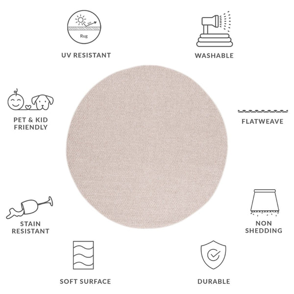 Safavieh Sisal Elegant Ivory Runner Rug For Hallways - Power Loomed, Plush Texture, Timeless Style & Comfort Beige 95% Polypropylene,5% Polyester Saw460c-10