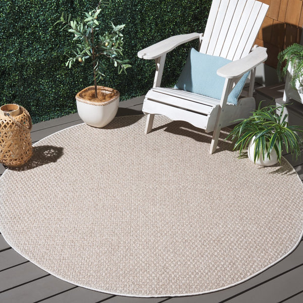 Safavieh Sisal Elegant Ivory Runner Rug For Hallways - Power Loomed, Plush Texture, Timeless Style & Comfort Beige 95% Polypropylene,5% Polyester Saw460c-10