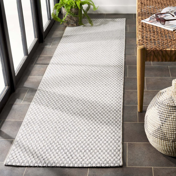 Safavieh Sisal Inspired Low Pile Hallway Runner Polypropylene Woven Neutral Grey Ivory Rug SAW460G-29